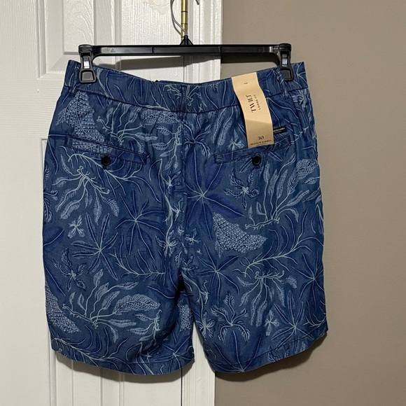 Scotch & Soda Blue Patterned Hybrid Shorts NWT Size 30 - Picture 2 of 10